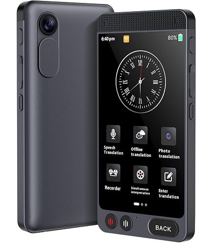 Language Translator Device, Two Way Real-Time Voice/Photo